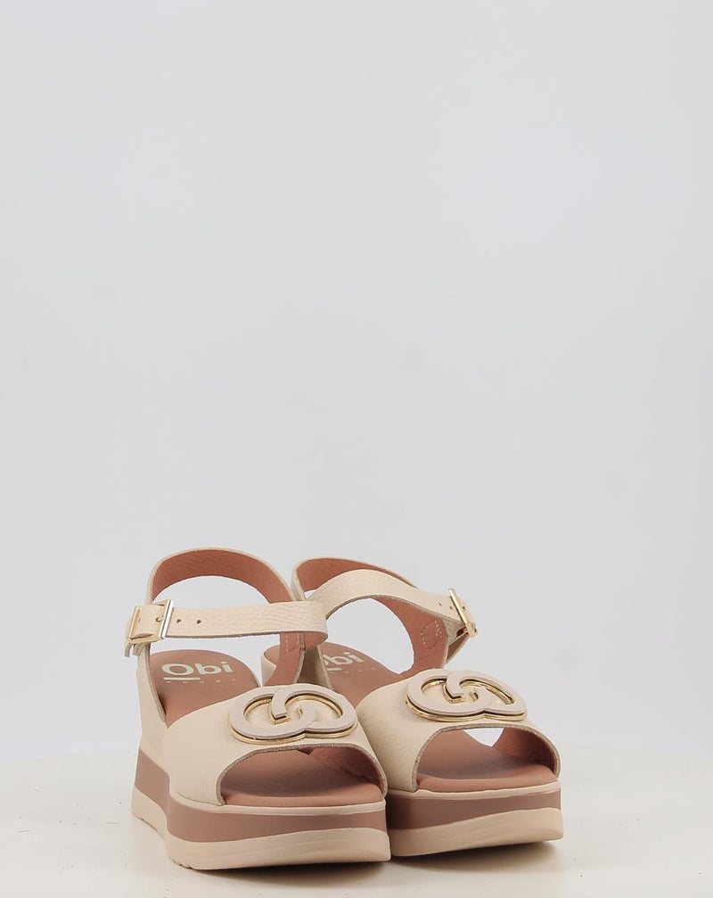 Sandali OBI SHOES 6053 crema