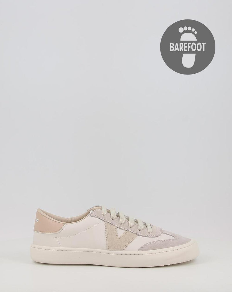 Sneakers VICTORIA OLMO BAREFOOT EFECTO PIEL & SERRAJE 1186100 bianco