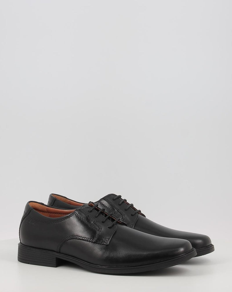Scarpe CLARKS TILDEN PLAIN nero