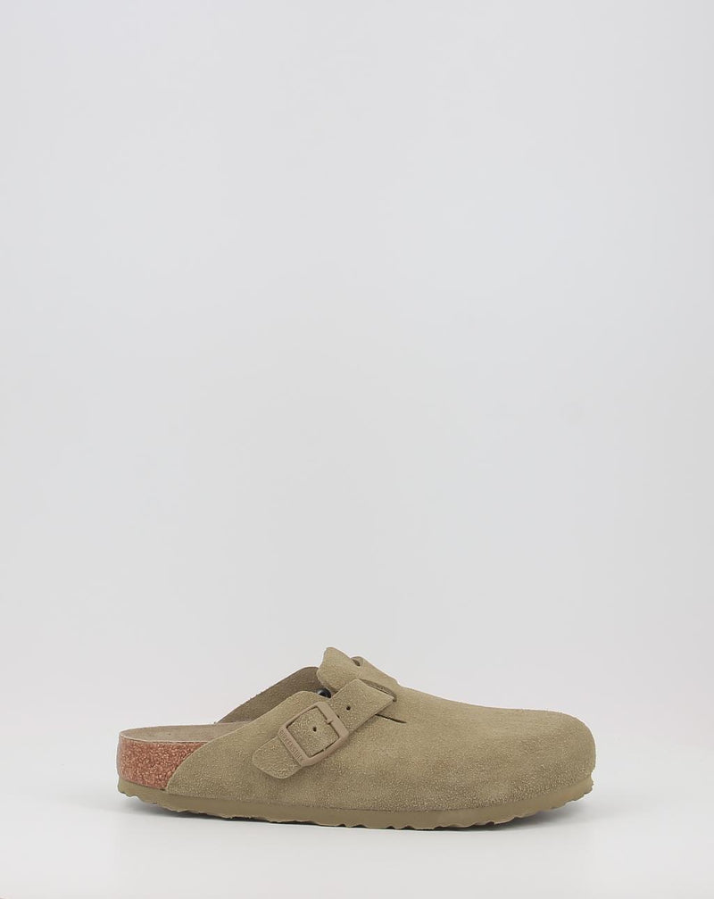 Zoccoli BIRKENSTOCK BOSTON LEVE Faded Khaki kaki
