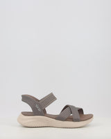 Sandali SKECHERS SLIP-INS: ULTRA FLEX 3.0 - NEVER 119975 marrone