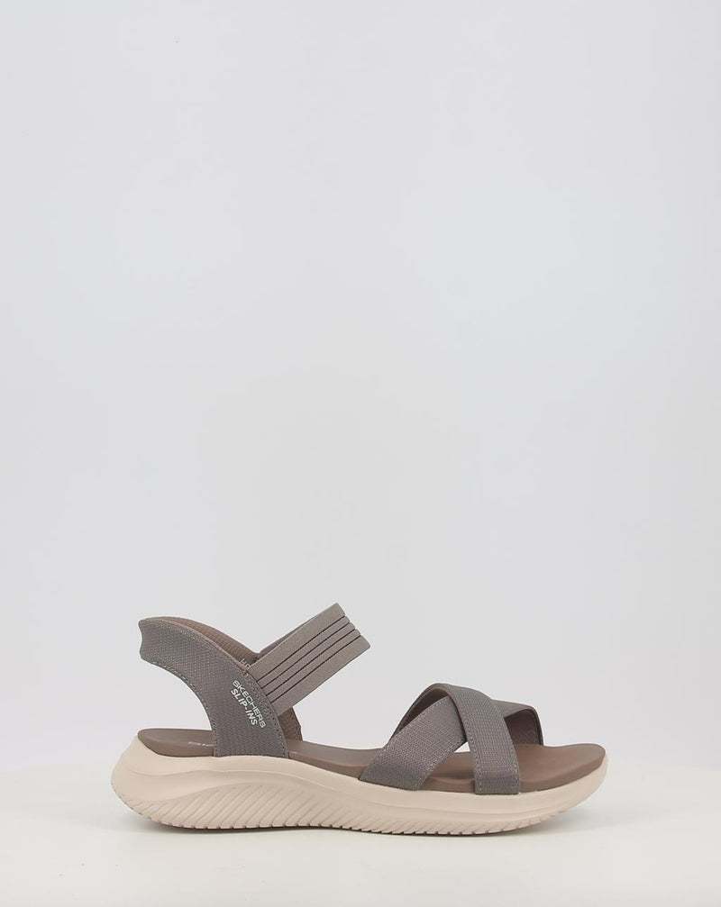 Sandali SKECHERS SLIP-INS: ULTRA FLEX 3.0 - NEVER 119975 marrone