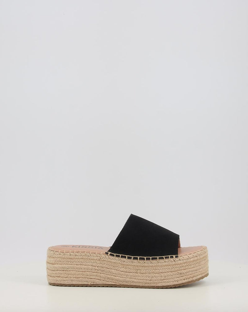 Espadrillas KISSIA COCO nero