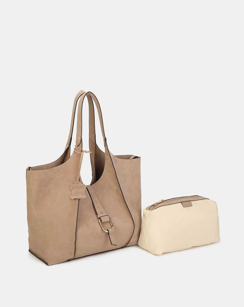 Bolsos BINNARI SIENA 21391 taupe