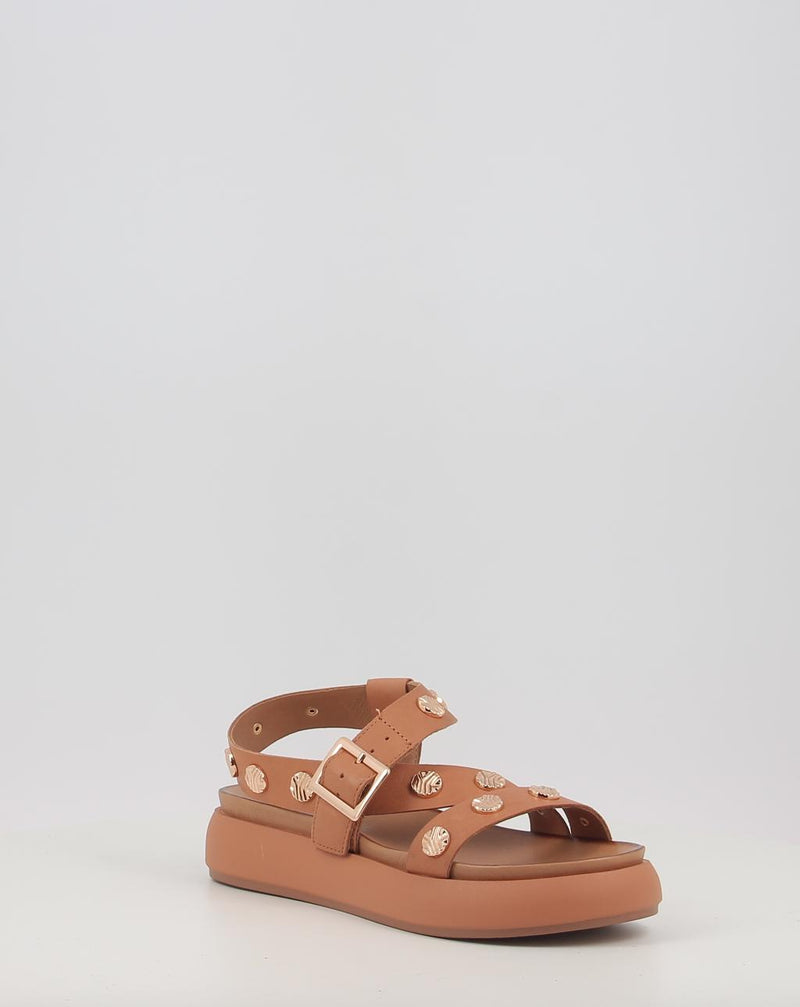Sandali INUOVO A96041 pelle