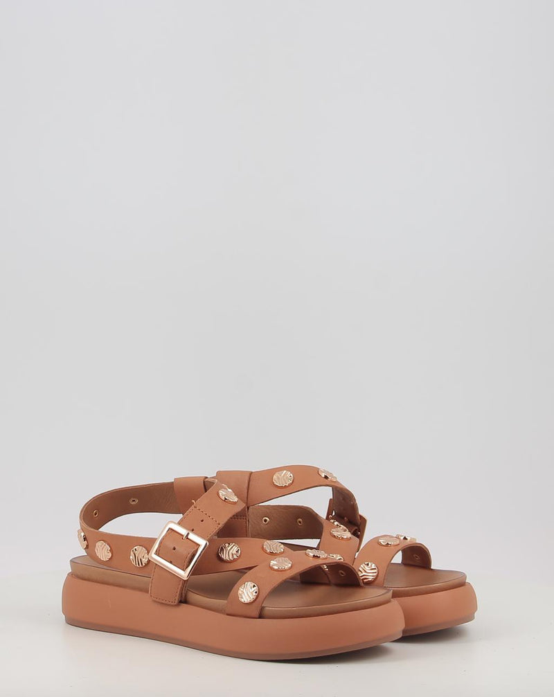 Sandali INUOVO A96041 pelle