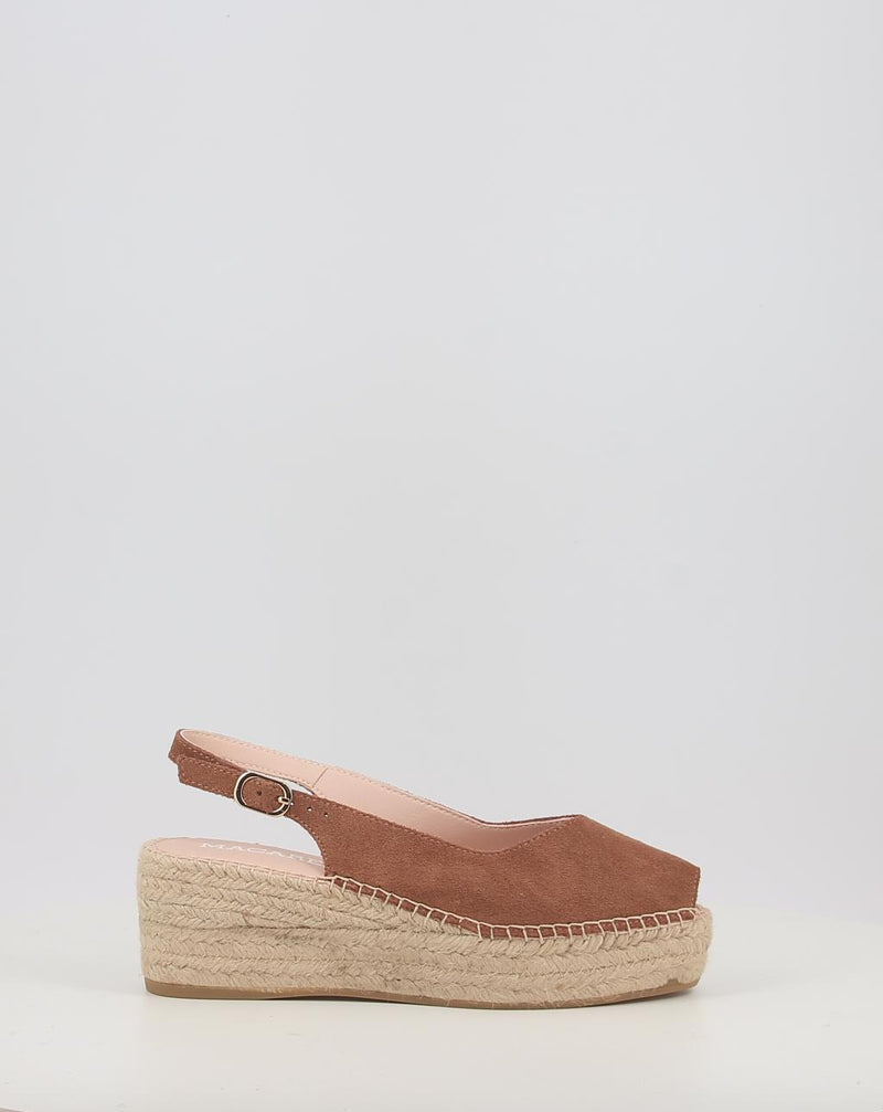 Espadrillas MACARENA JAVA100 marrone