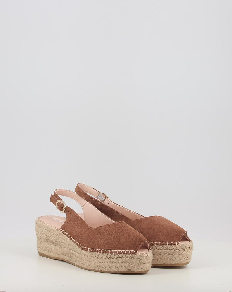 Espadrillas MACARENA JAVA100 marrone