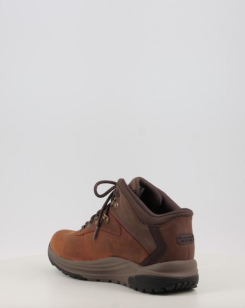 Stivaletti SKECHERS SLIP-INS RELAXED FIT: MEROE-PL marrone
