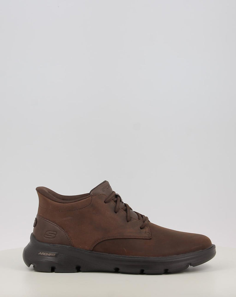 Stivaletti SKECHERS ARCH FIT GARZA marrone