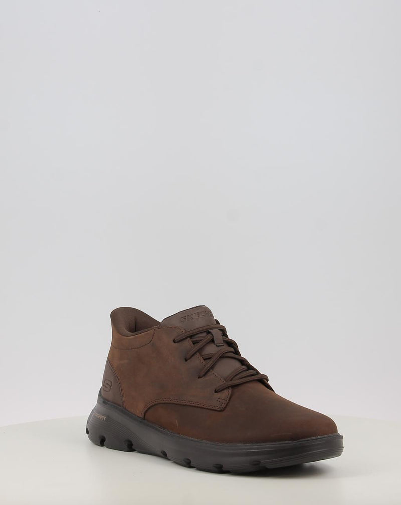 Stivaletti SKECHERS ARCH FIT GARZA marrone