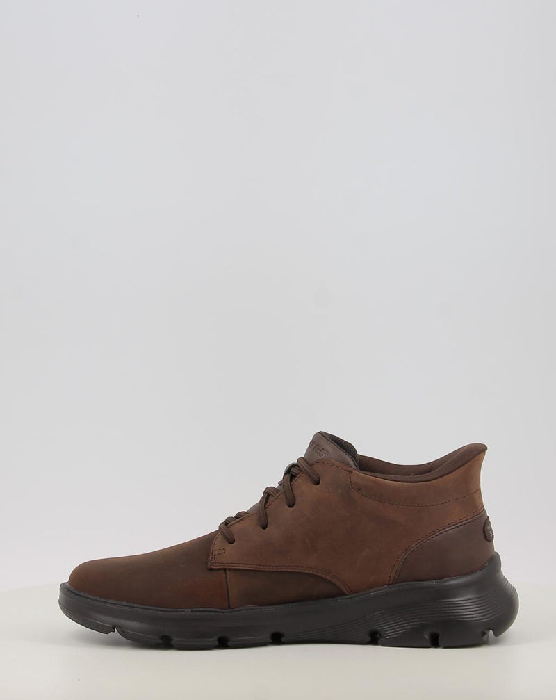 Stivaletti SKECHERS ARCH FIT GARZA marrone