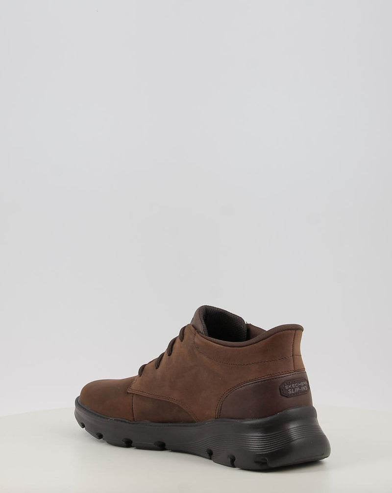 Stivaletti SKECHERS ARCH FIT GARZA marrone