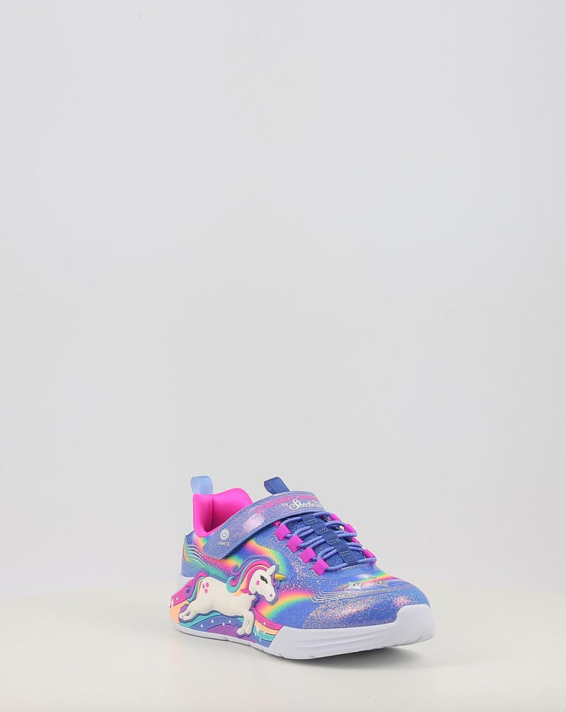 Sneakers SKECHERS S-LIGHTS UNICORN CHASER 302298N-L blu