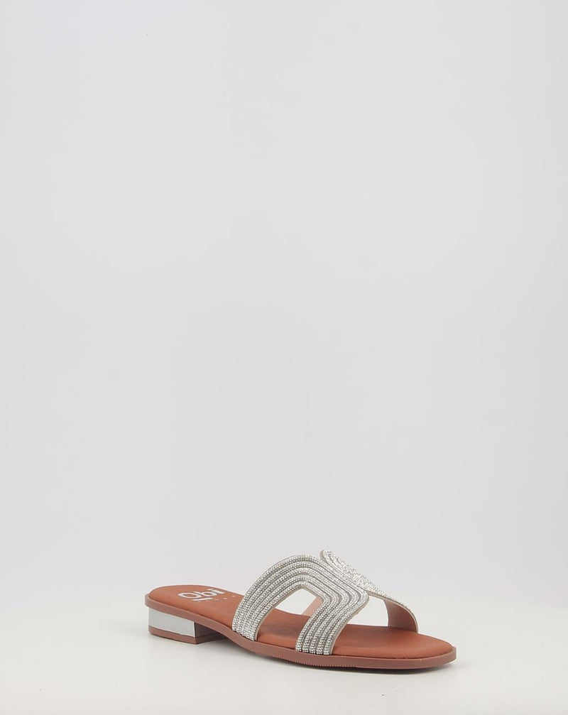 Sandali OBI SHOES 5590 argento