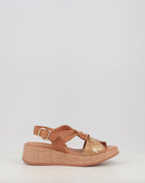 Sandali PAULA URBAN 33-710 cuoio
