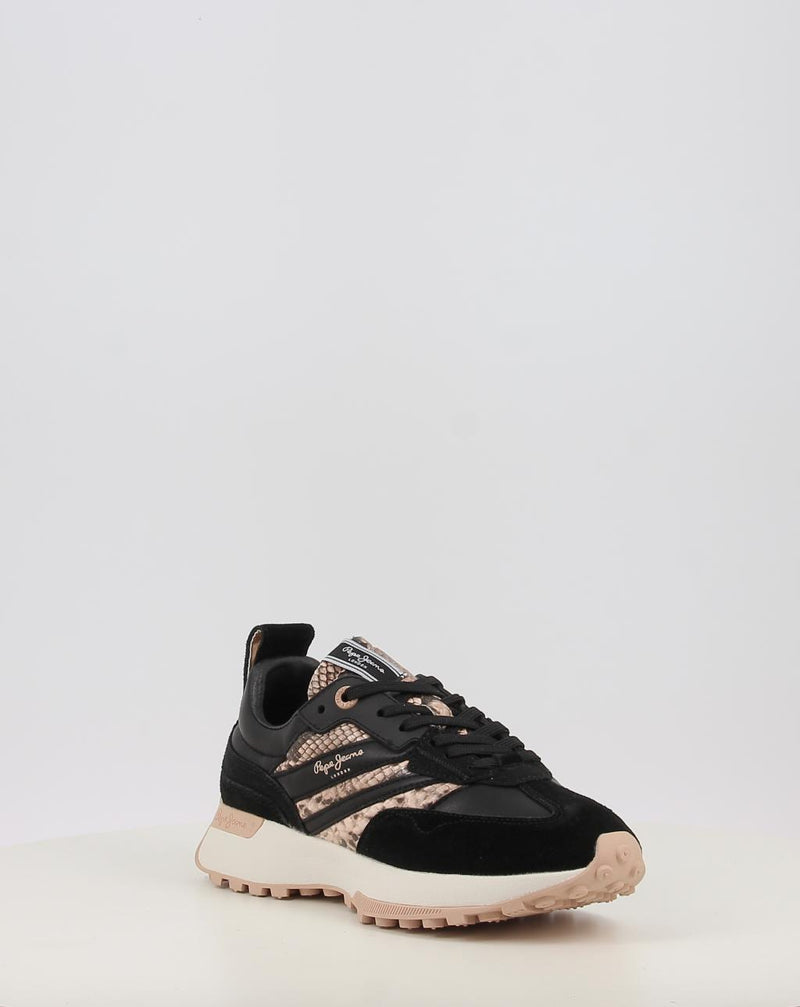 Sneaker PEPE JEANS LUCKY FENIX W PLS600019 nero