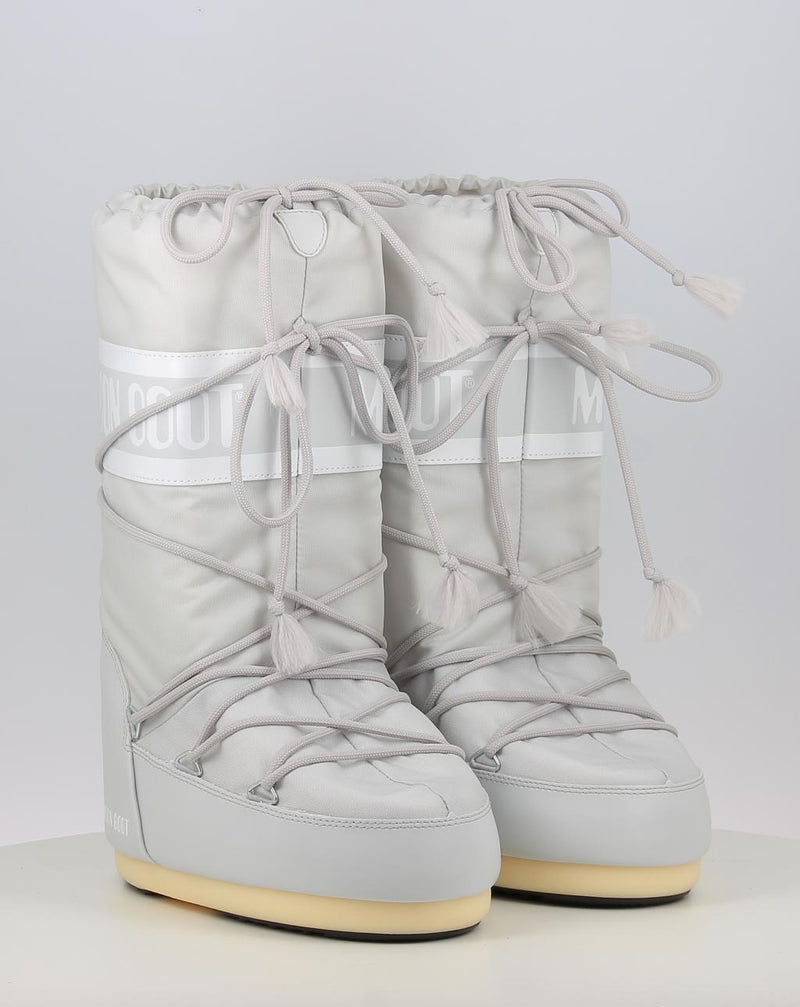 Stivali MOON BOOT MB ICON NYLON grigio