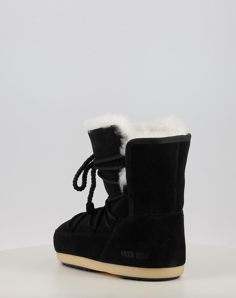 Stivali MOON BOOT MB EVX BOOT SUEDE / SHEARLING nero