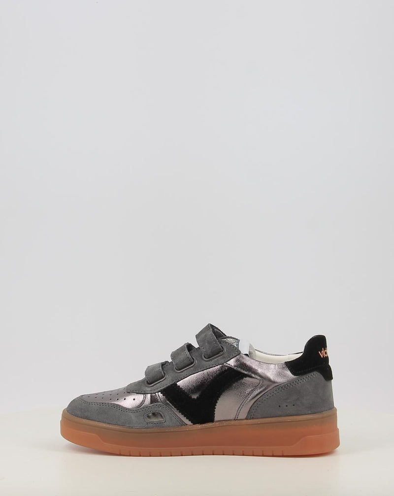 Sneakers VICTORIA SEÚL TIRAS SERRAJE & METAL 1257141 grigio