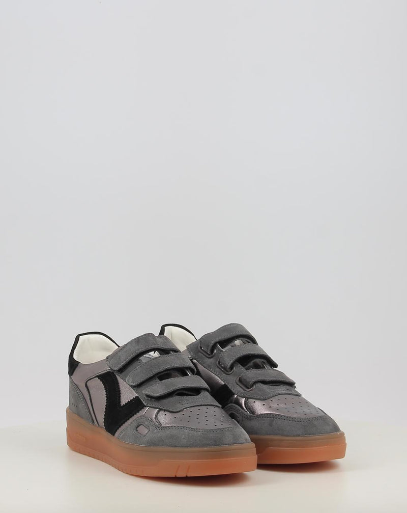 Sneakers VICTORIA SEÚL TIRAS SERRAJE & METAL 1257141 grigio
