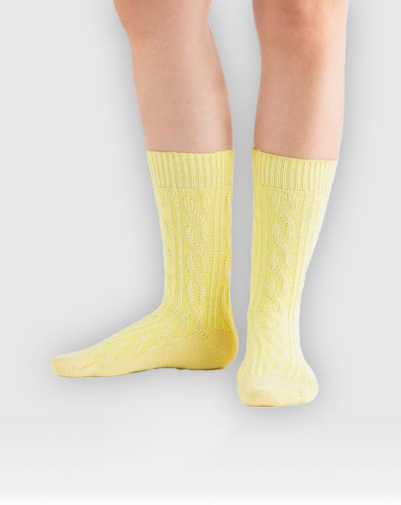 Calzini VICTORIA 9125141 giallo