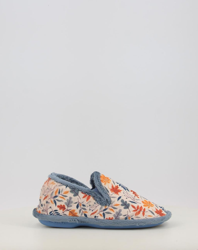 Pantofole BIO RELAX GAIA 4539 blu