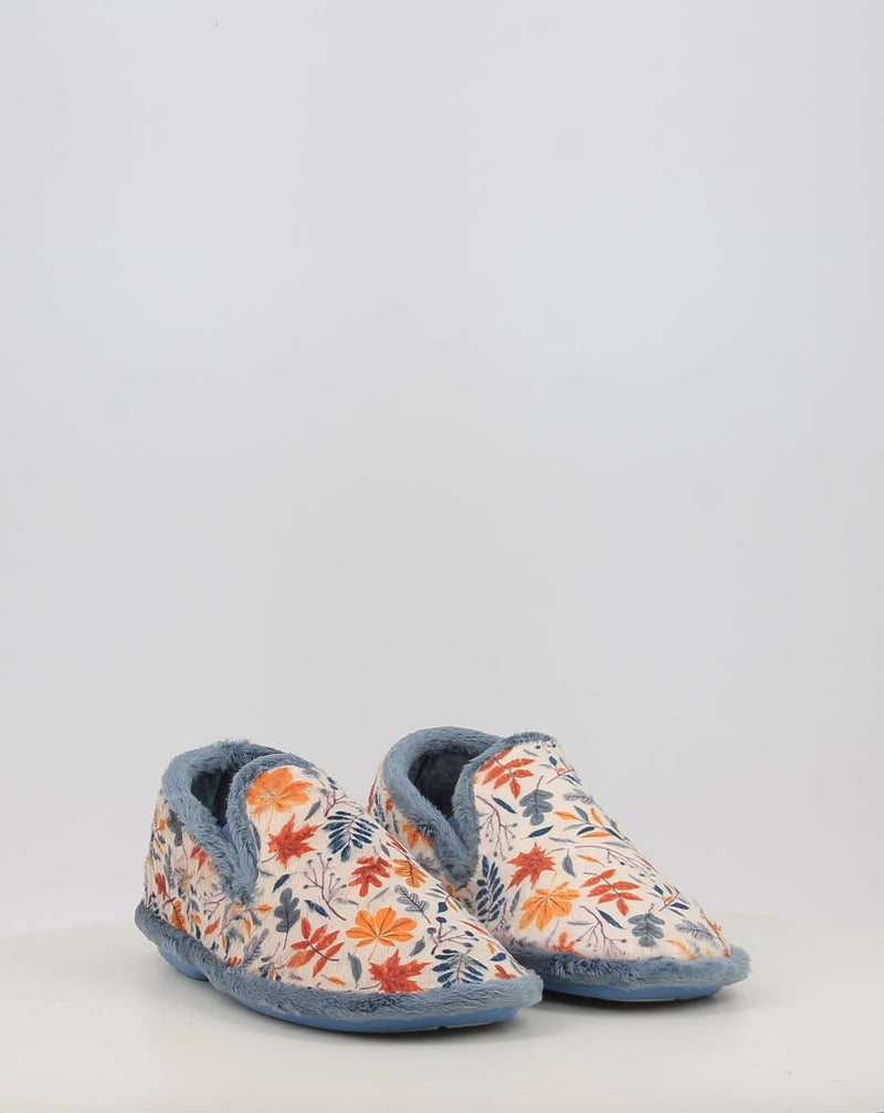 Pantofole BIO RELAX GAIA 4539 blu