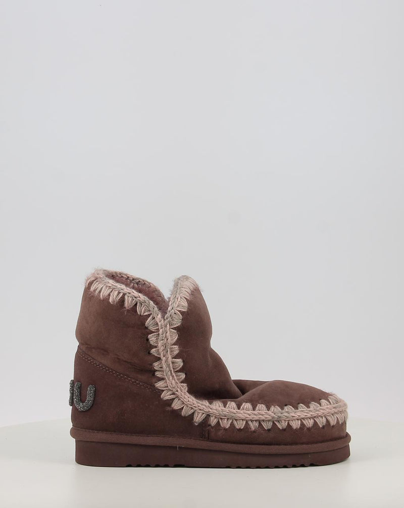 Stivali MOU ESKIMO 18 GLITTER LOGO marrone