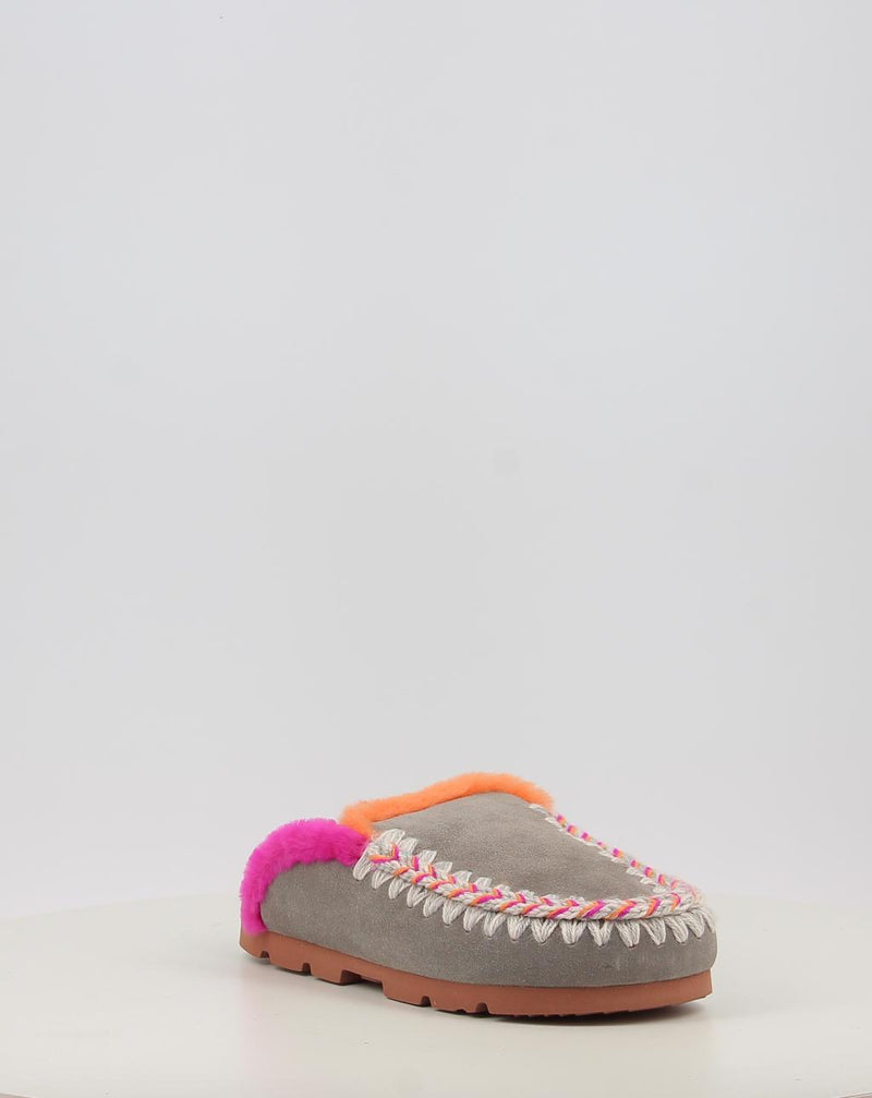 Zoccoli MOU WINTER BIO OVERSTITCHING grigio