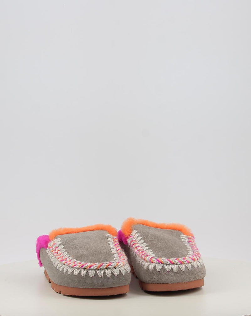 Zoccoli MOU WINTER BIO OVERSTITCHING grigio
