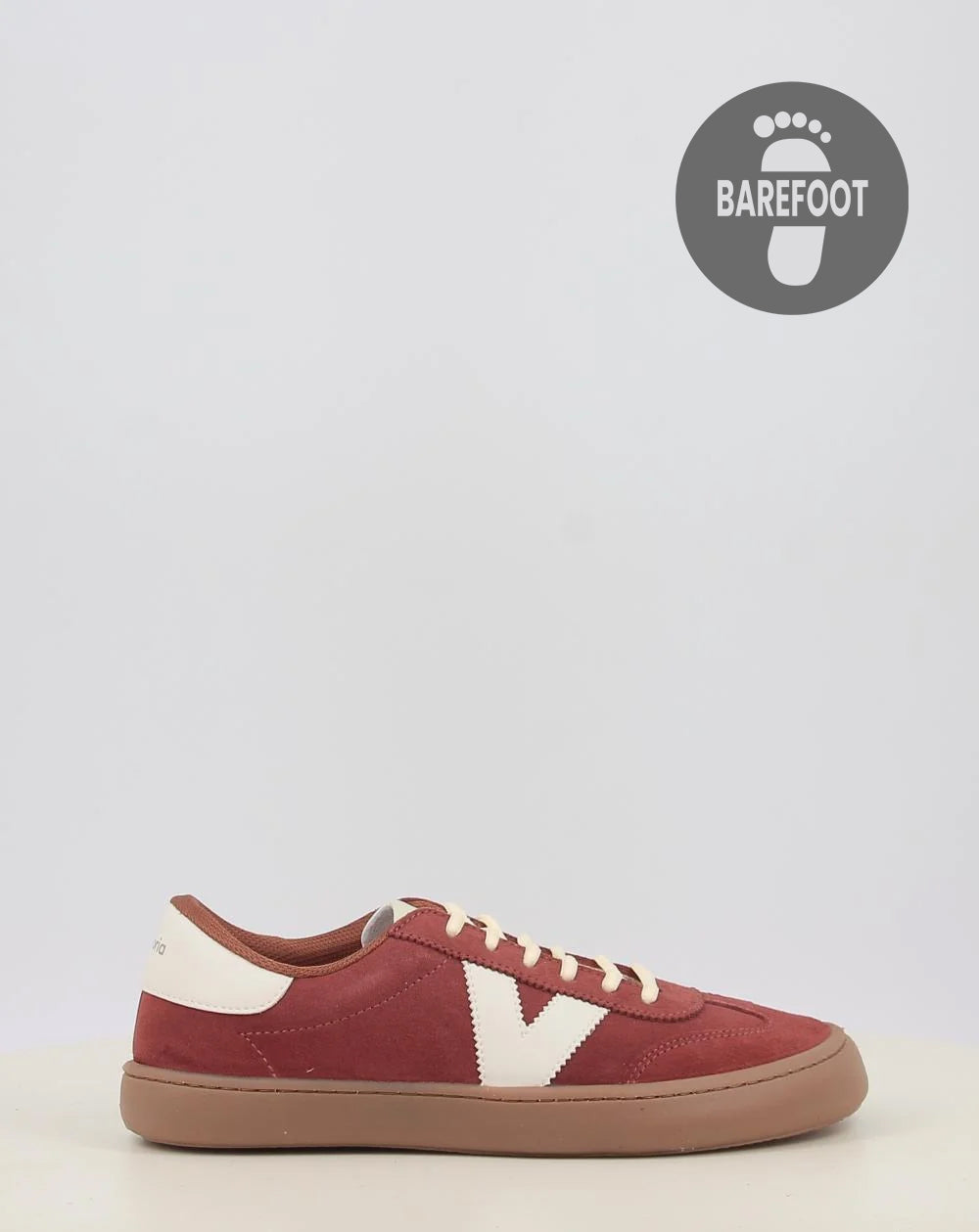 Scarpe VICTORIA OLMO BAREFOOT EFFETTO PELLE & CAMOSCIO 1186103 bordeaux