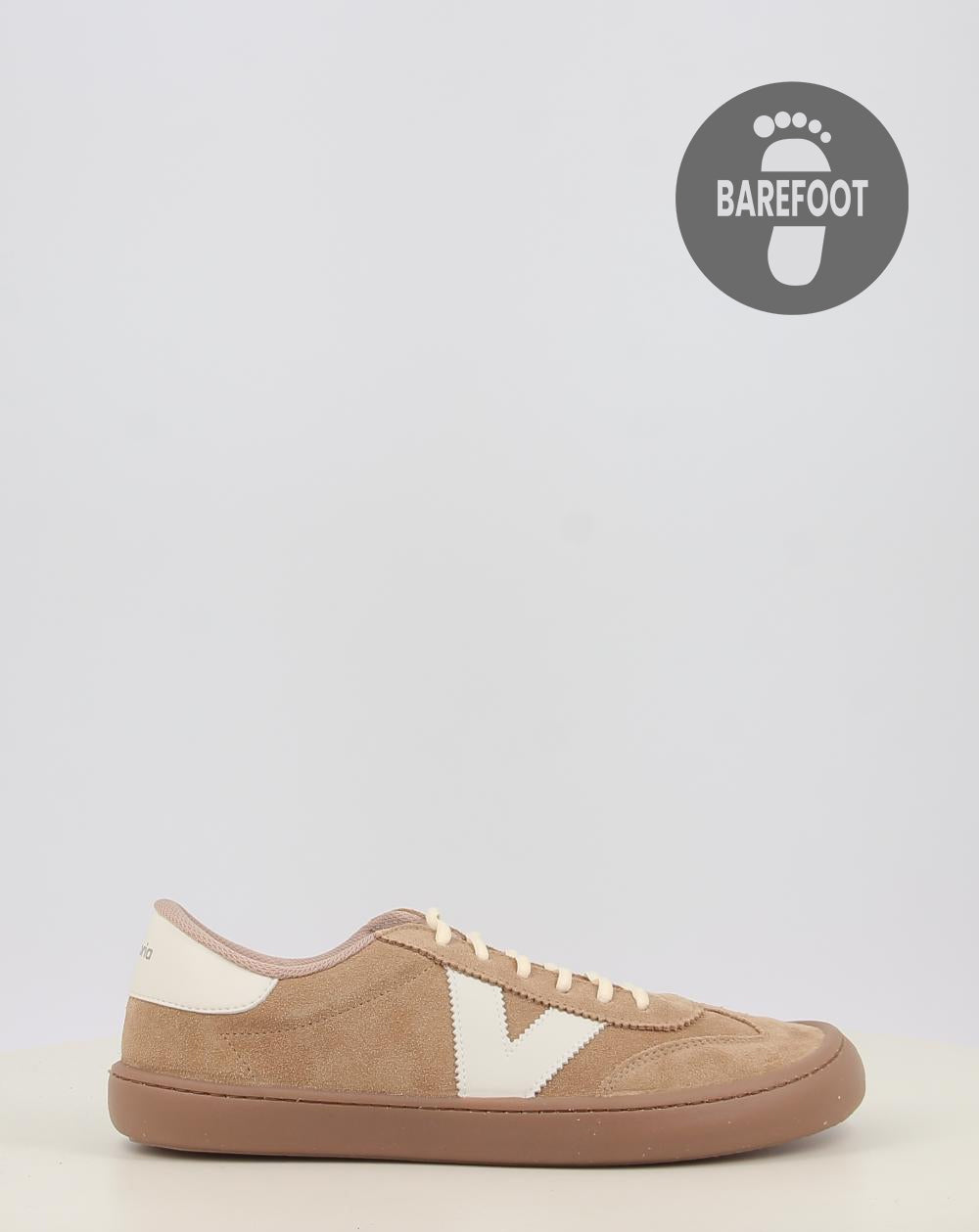 Scarpe VICTORIA OLMO BAREFOOT EFFETTO PELLE & CAMOSCIO 1186103 beige