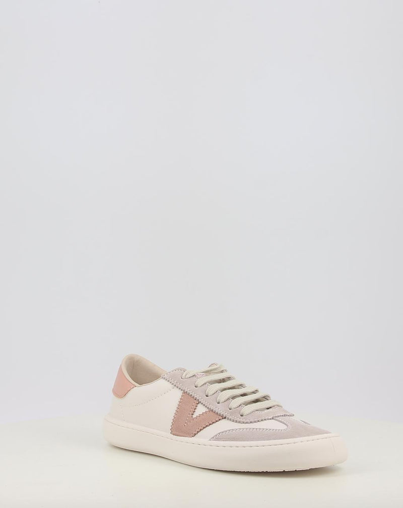 Sneaker VICTORIA OLMO BAREFOOT EFECTO PIEL & SERRAJE 1186100 bianco