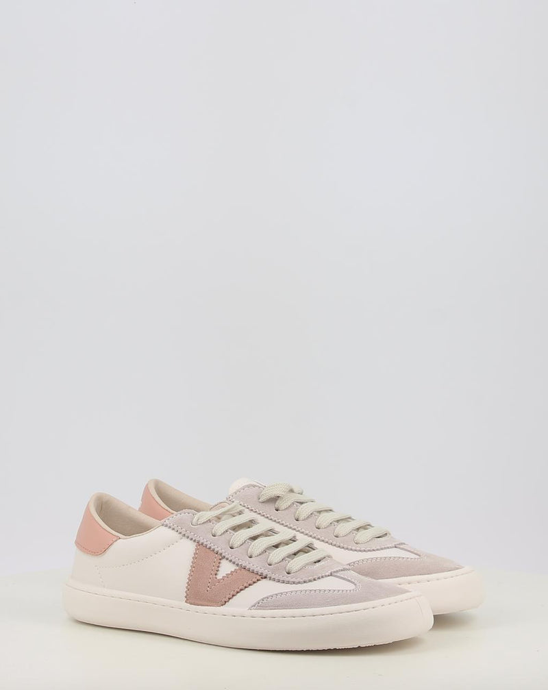 Sneaker VICTORIA OLMO BAREFOOT EFECTO PIEL & SERRAJE 1186100 bianco