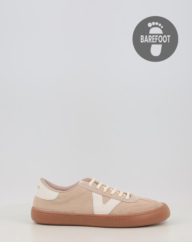 Sneaker VICTORIA OLMO BAREFOOT EFECTO PIEL & SERRAJE 1186103 sabbia