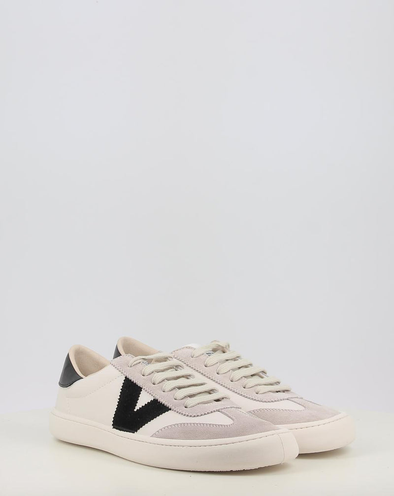 Sneaker VICTORIA OLMO BAREFOOT EFECTO PIEL & SERRAJE 1186100 bianco