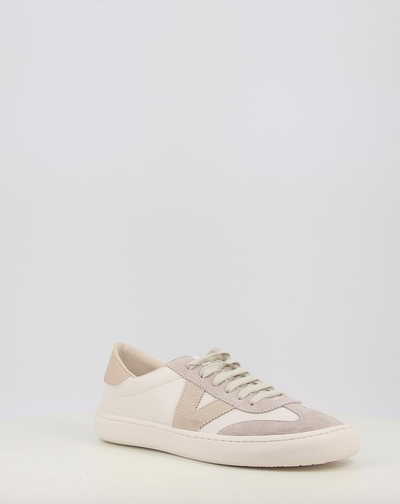 Sneaker VICTORIA OLMO BAREFOOT EFECTO PIEL & SERRAJE 1186100 bianco