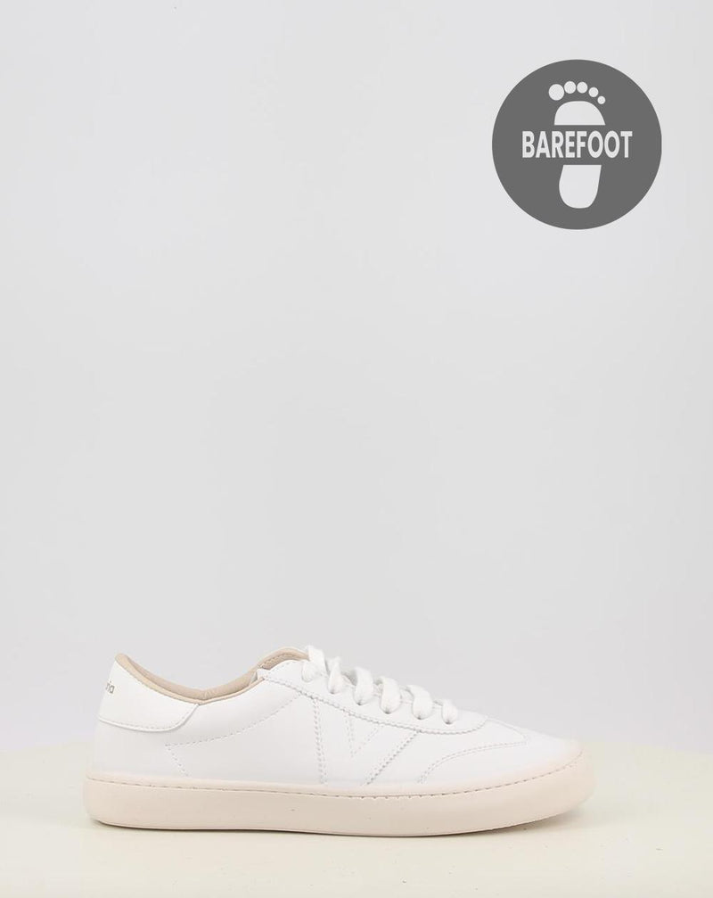 Sneaker VICTORIA OLMO BAREFOOT EFECTO PIEL & SERRAJE 1186102 bianco