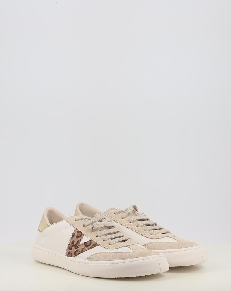 Sneaker VICTORIA OLMO BAREFOOT EFECTO PIEL & SERRAJE 1186101 bianco