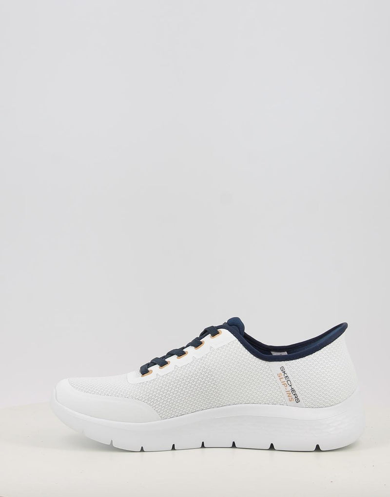 Sneaker SKECHERS SLIP-INS: GO WALK FLEX - NETRO 216332 bianco