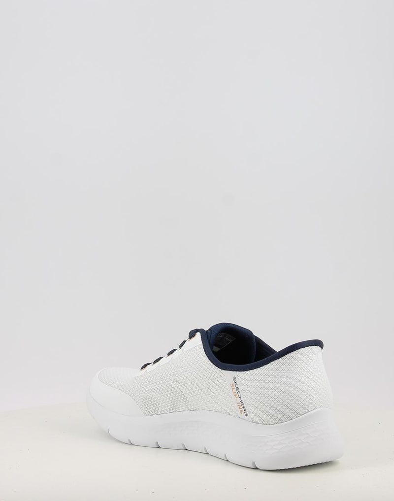 Sneaker SKECHERS SLIP-INS: GO WALK FLEX - NETRO 216332 bianco