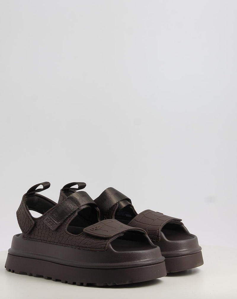 Sandali UGG GOLDENGLOW EMBOSSED marrone