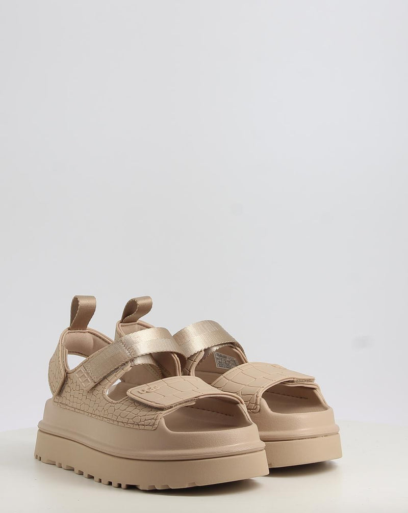 Sandali UGG GOLDENGLOW EMBOSSED beige