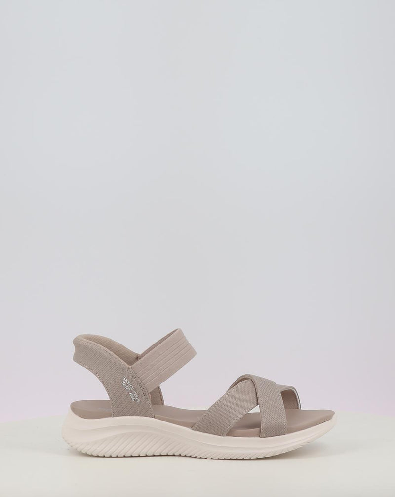 Sandali SKECHERS SLIP-INS: ULTRA FLEX 3.0 - NEVER 119975 taupe