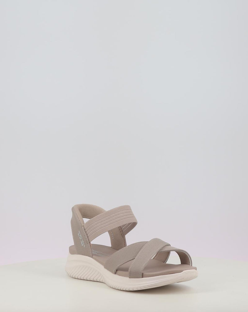 Sandali SKECHERS SLIP-INS: ULTRA FLEX 3.0 - NEVER 119975 taupe