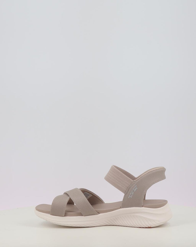 Sandali SKECHERS SLIP-INS: ULTRA FLEX 3.0 - NEVER 119975 taupe