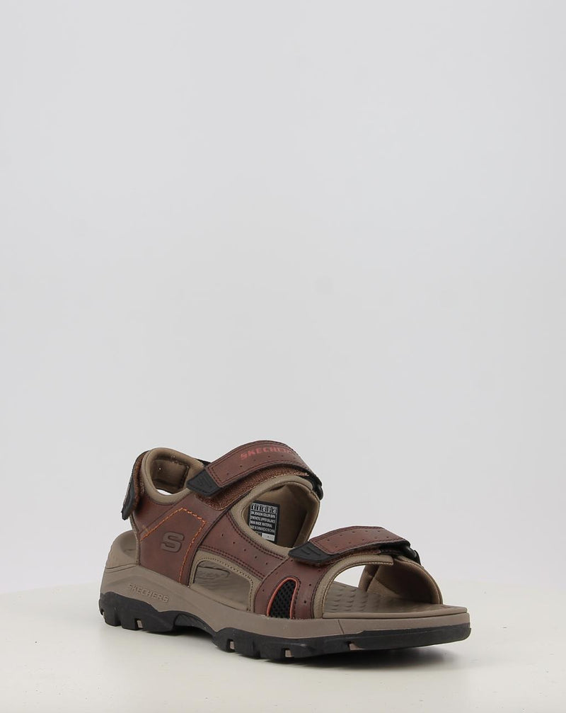 Sandali SKECHERS RELAXED FIT: TRESMEN - HIRANO 204106 marrone