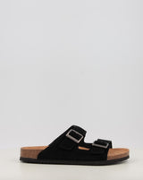 Sandali SKECHERS RELAXED FIT: AIDAN - LEELAN 205296 nero