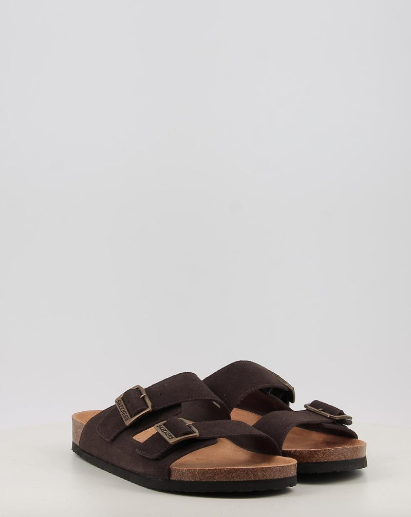 Sandali SKECHERS RELAXED FIT: AIDAN - LEELAN 205296 marrone